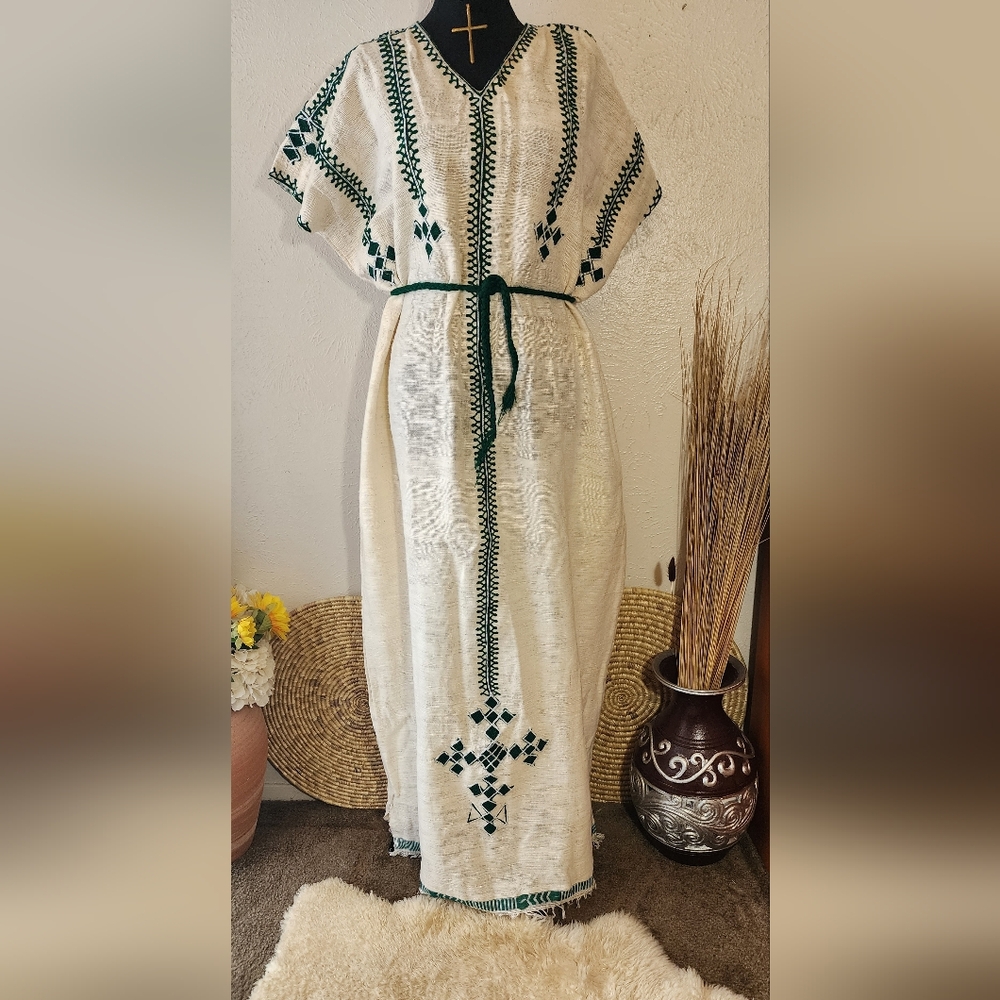 Ethiopian eritrean traditional dress coffee Dress